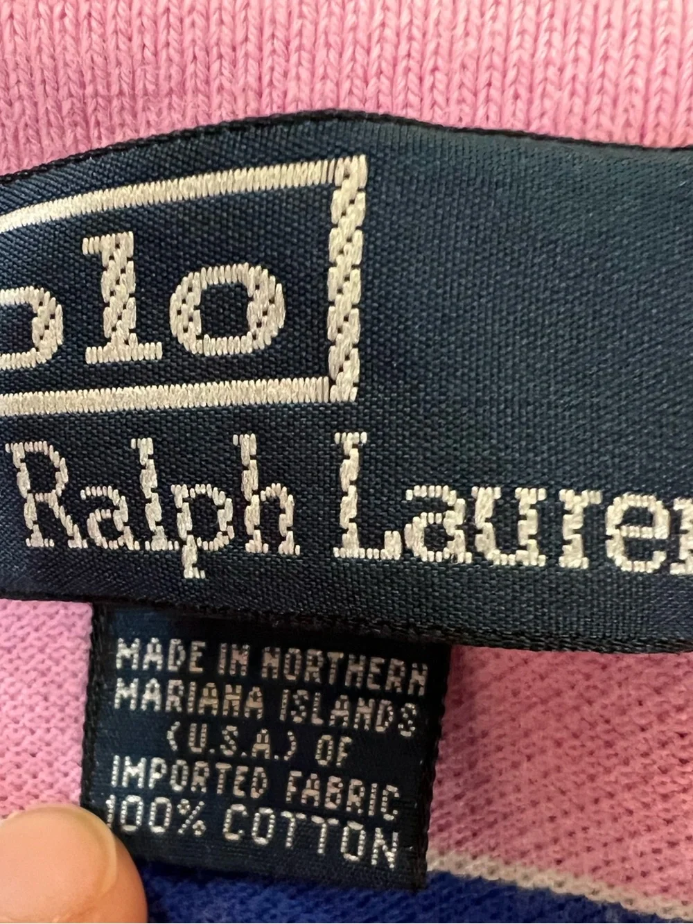 Polo Ralph Lauren bottom torn sides